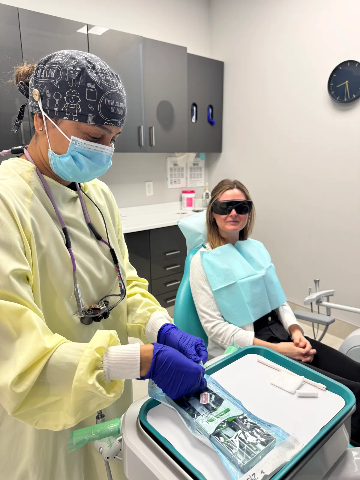 Teeth whitening at Innisfil Dental Smile Solutions