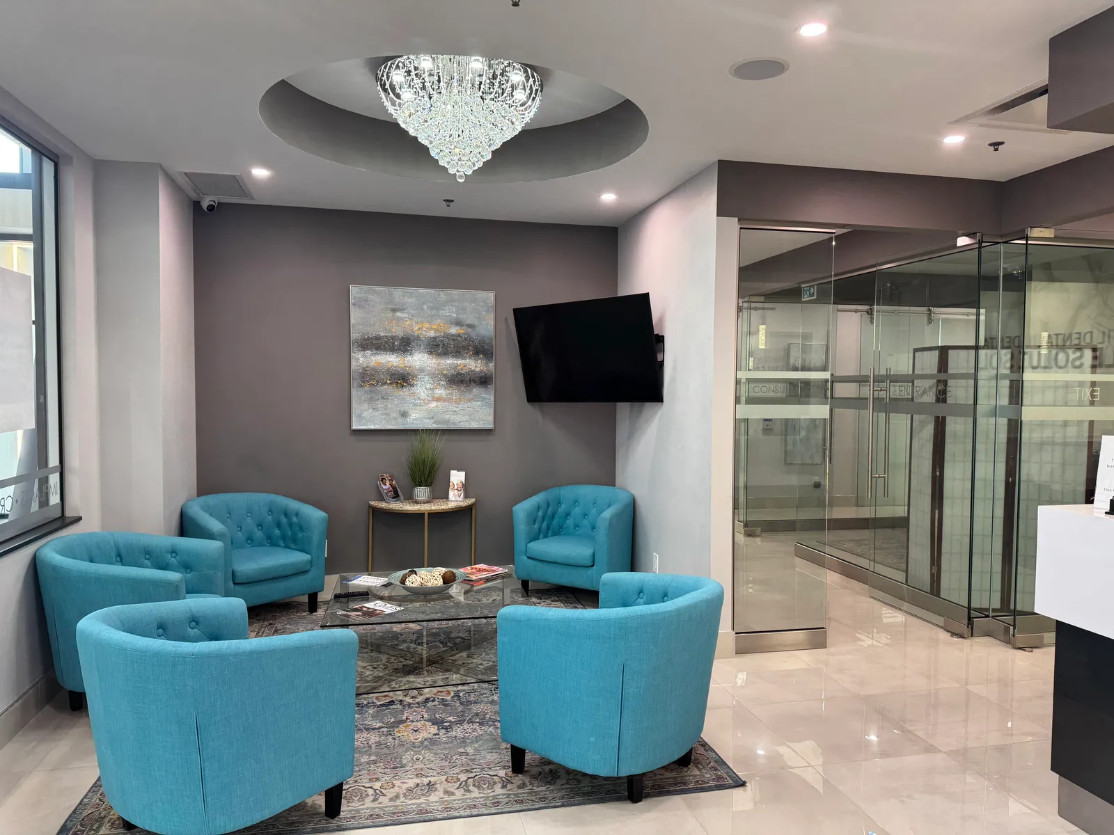 Bright, modern dental operatory at Innisfil Dental Smile Solutions